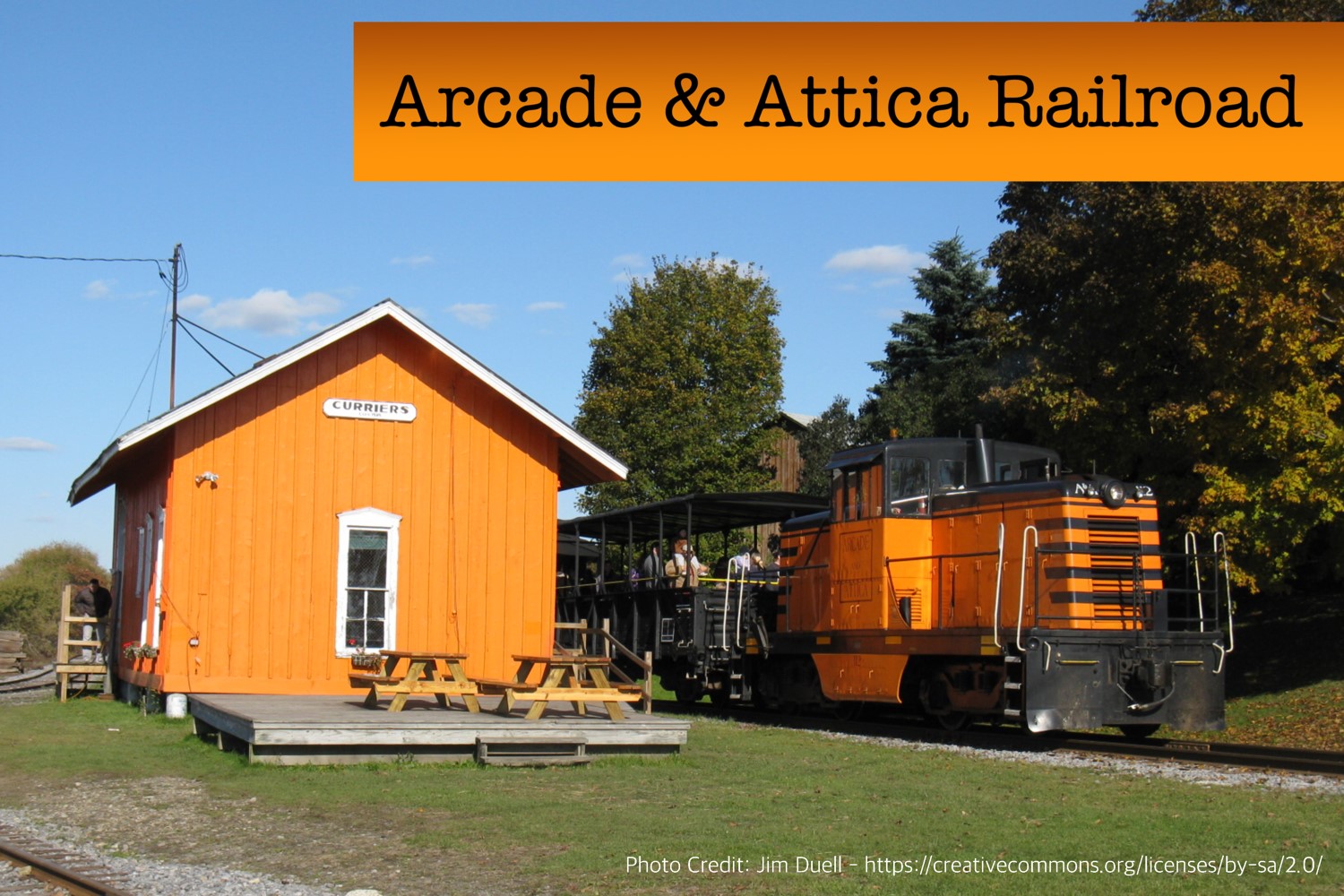 Fall Train Excursion - Arcade & Attica RR - Wed., Oct. 9, 2024